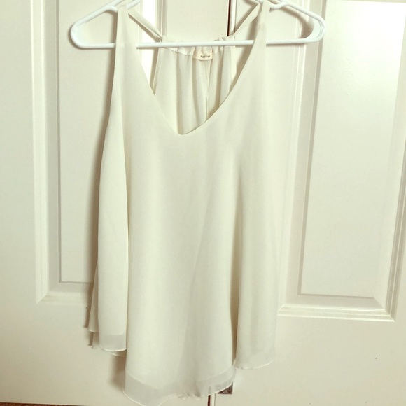 White/off-white tank top - Picture 2 of 4